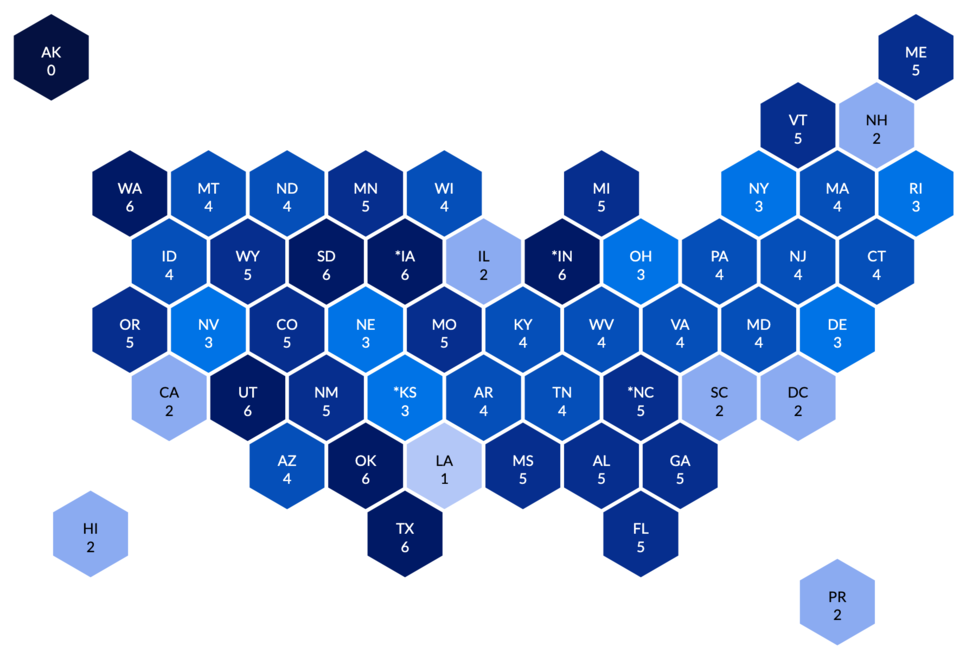 Parental Alcohol or Drug Abuse as a Circumstance Reported at Removal By State, 2025