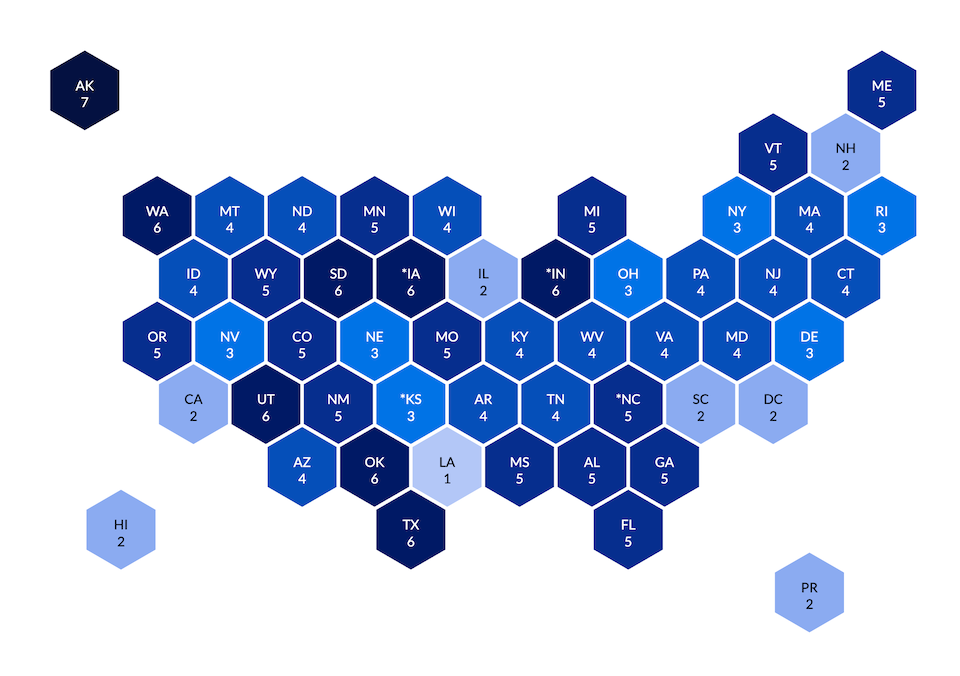 Parental Alcohol or Drug Abuse as a Circumstance Reported at Removal by State, 2025 By State, 2025