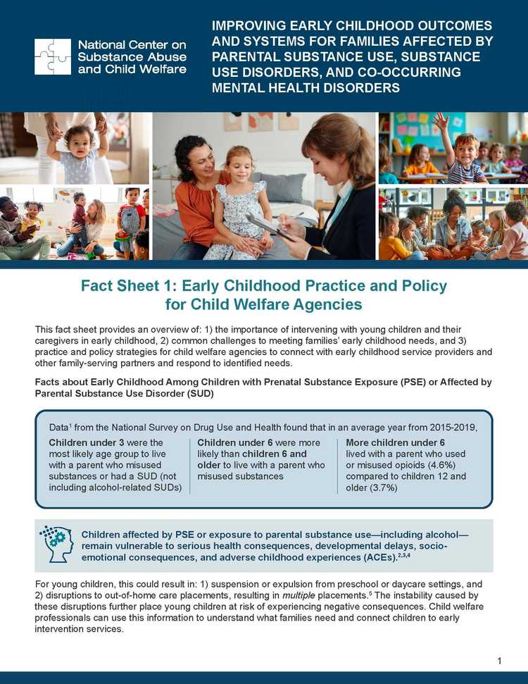 Fact Sheet 1: Early Childhood Practice and Policy for Child Welfare ...